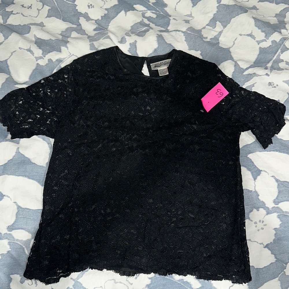 Black dressy top